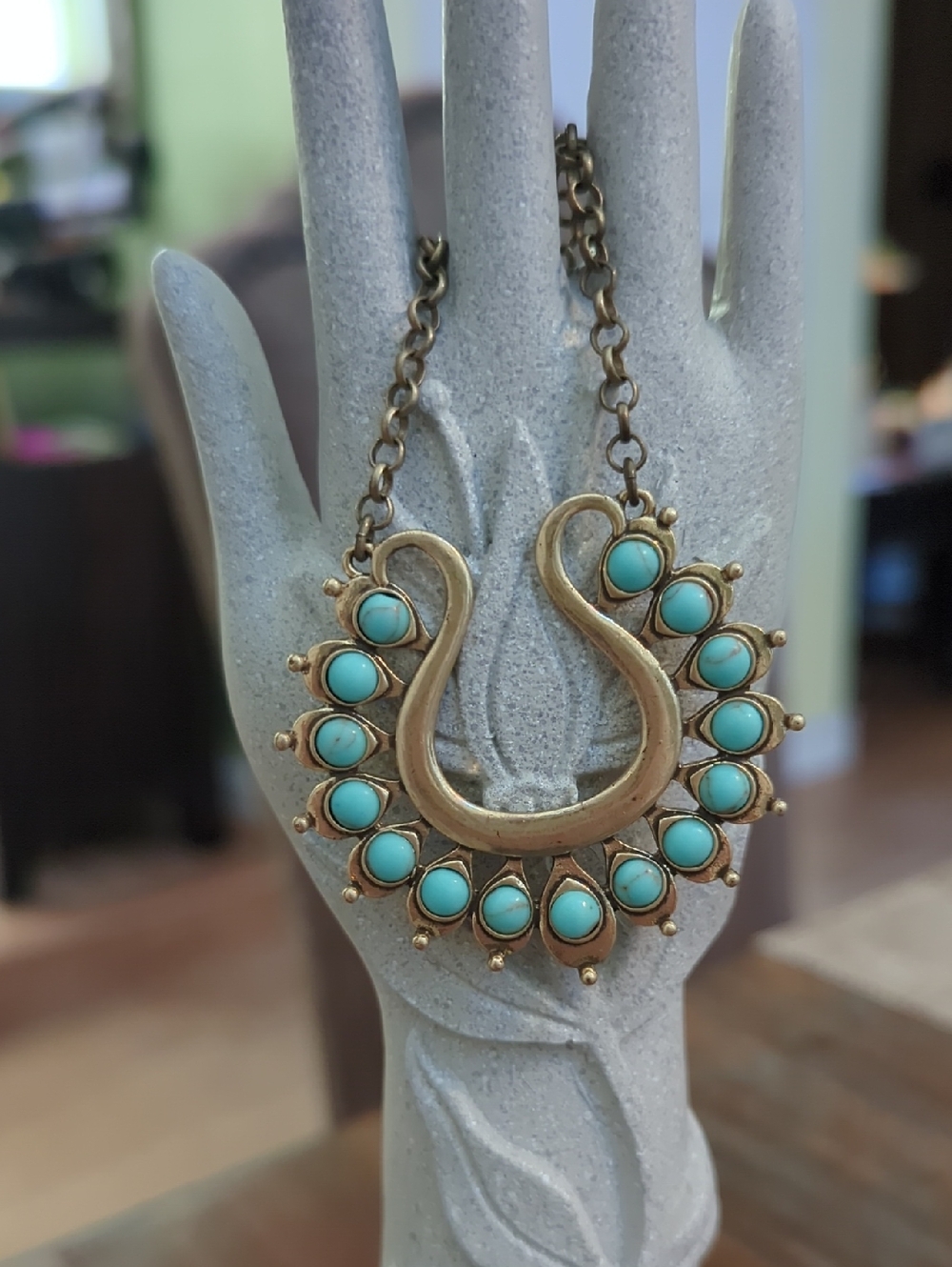 Turquoise Color Necklace